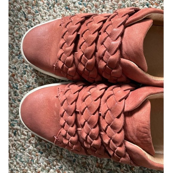 Frye Ivy Braided Low-Top Genuine Leather Sneakers size 7.5 - Picture 10 of 13